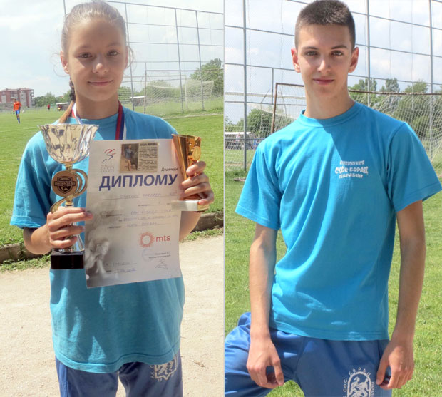 МЛАДЕ НАДЕ: Барбара и Душан шампиони атлетике